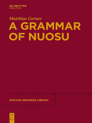 cover image of A Grammar of Nuosu